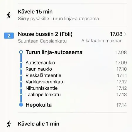 Appartement Two Bedroom 2,2km From Bus Station Turku