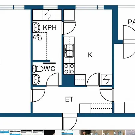 Appartement Two Bedroom 2,2km From Bus Station